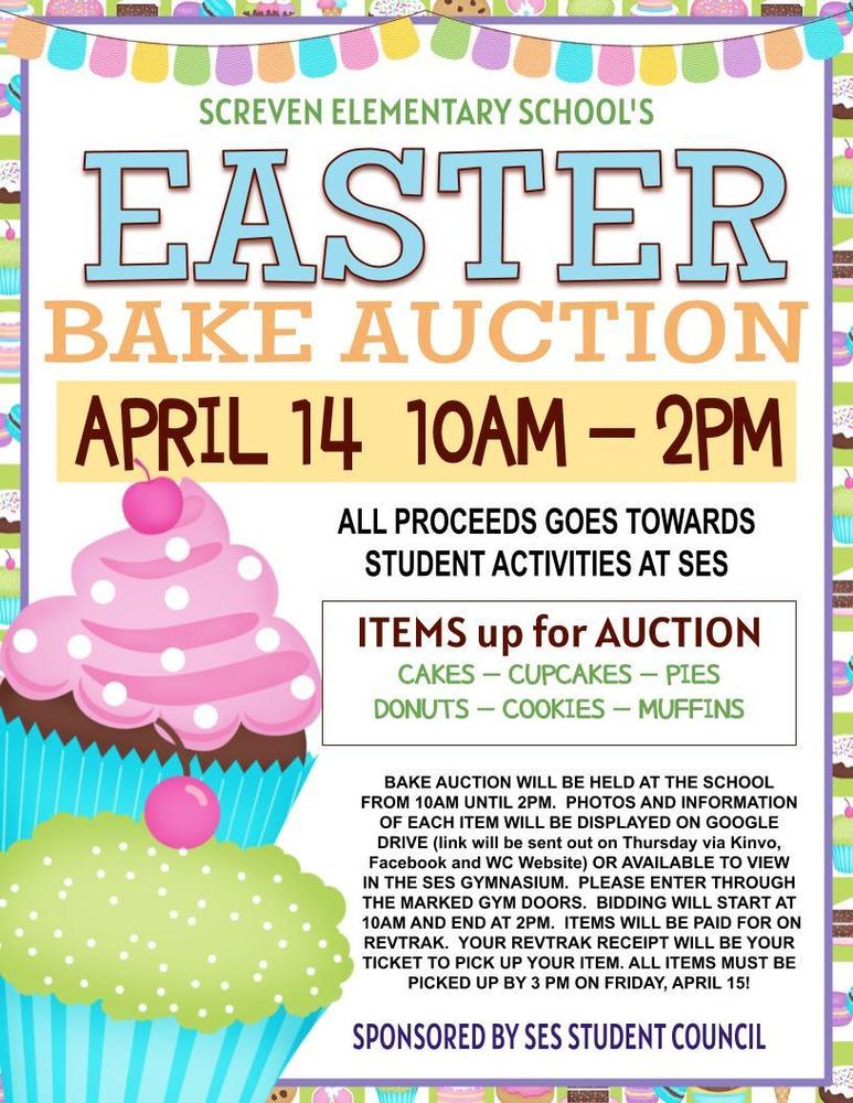 Easter Bake Auction