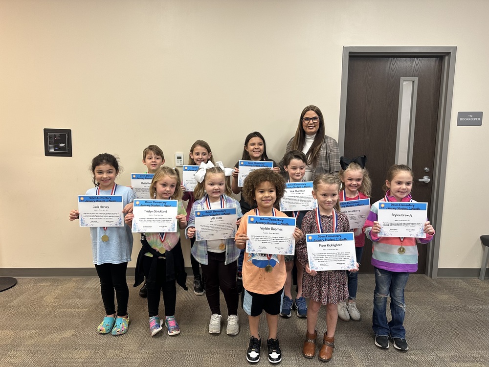 Students of the Month