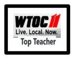 WTOC 11 Live. Local. Now. Top Teacher