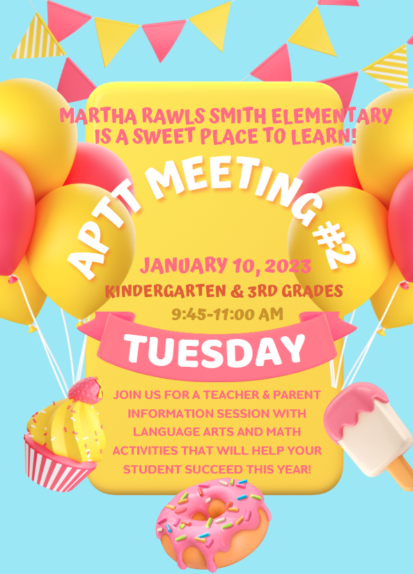 APTT Kindergarten and 3rd grades