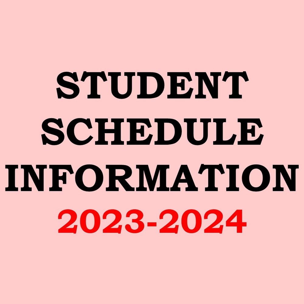 Student Schedule Information 20232024 Wayne County High School