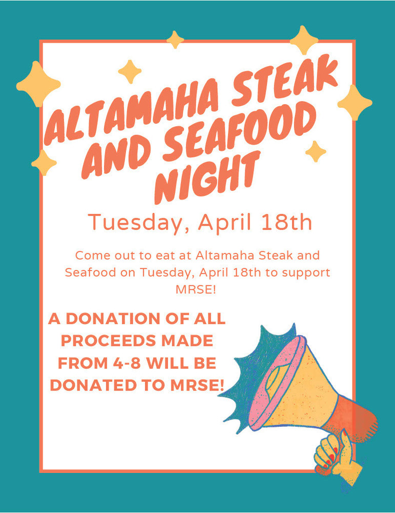 Altamaha Steak and Seafood Night Martha Smith Elementary School