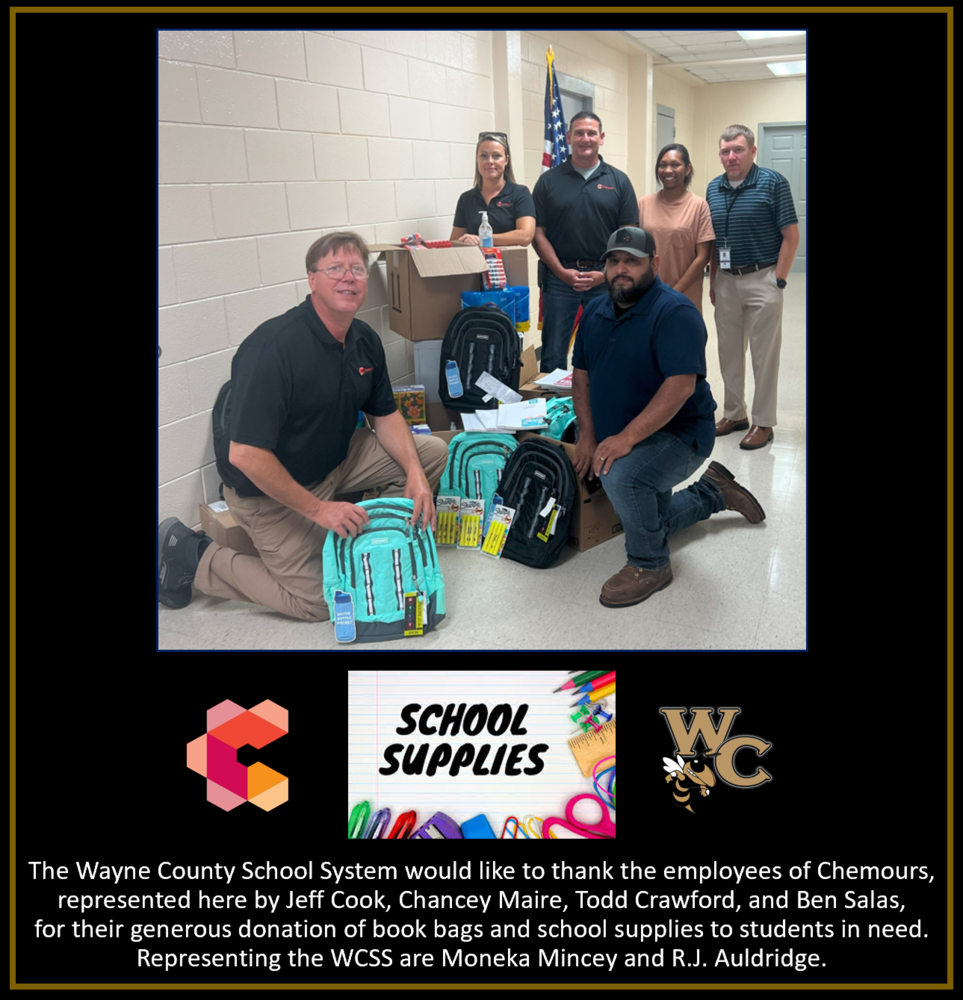 Thank You, Chemours! Odum Elementary School