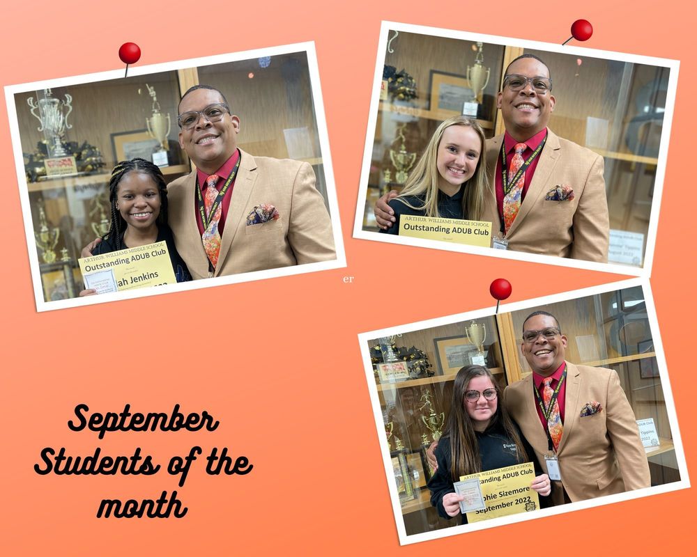 September Students of the month