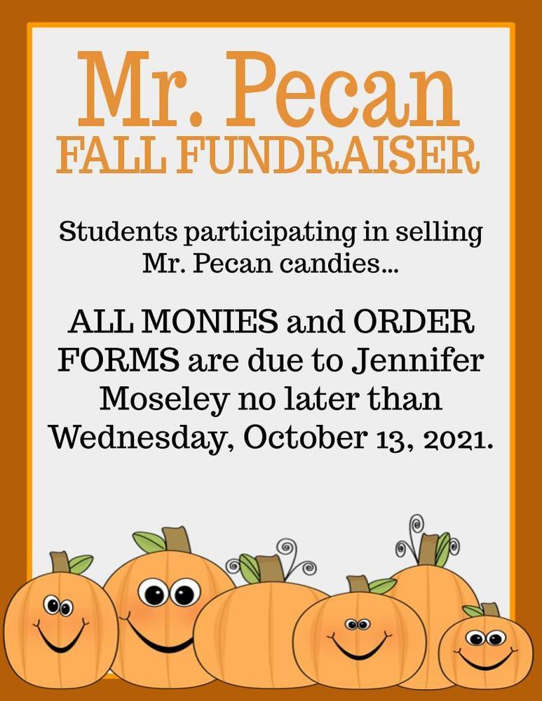 Mr. Pecan Fall Fundraiser