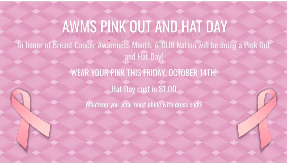 AWMS Supports Breast Cancer Awareness