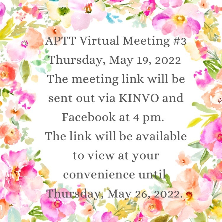 APTT Virtual Meeting 3